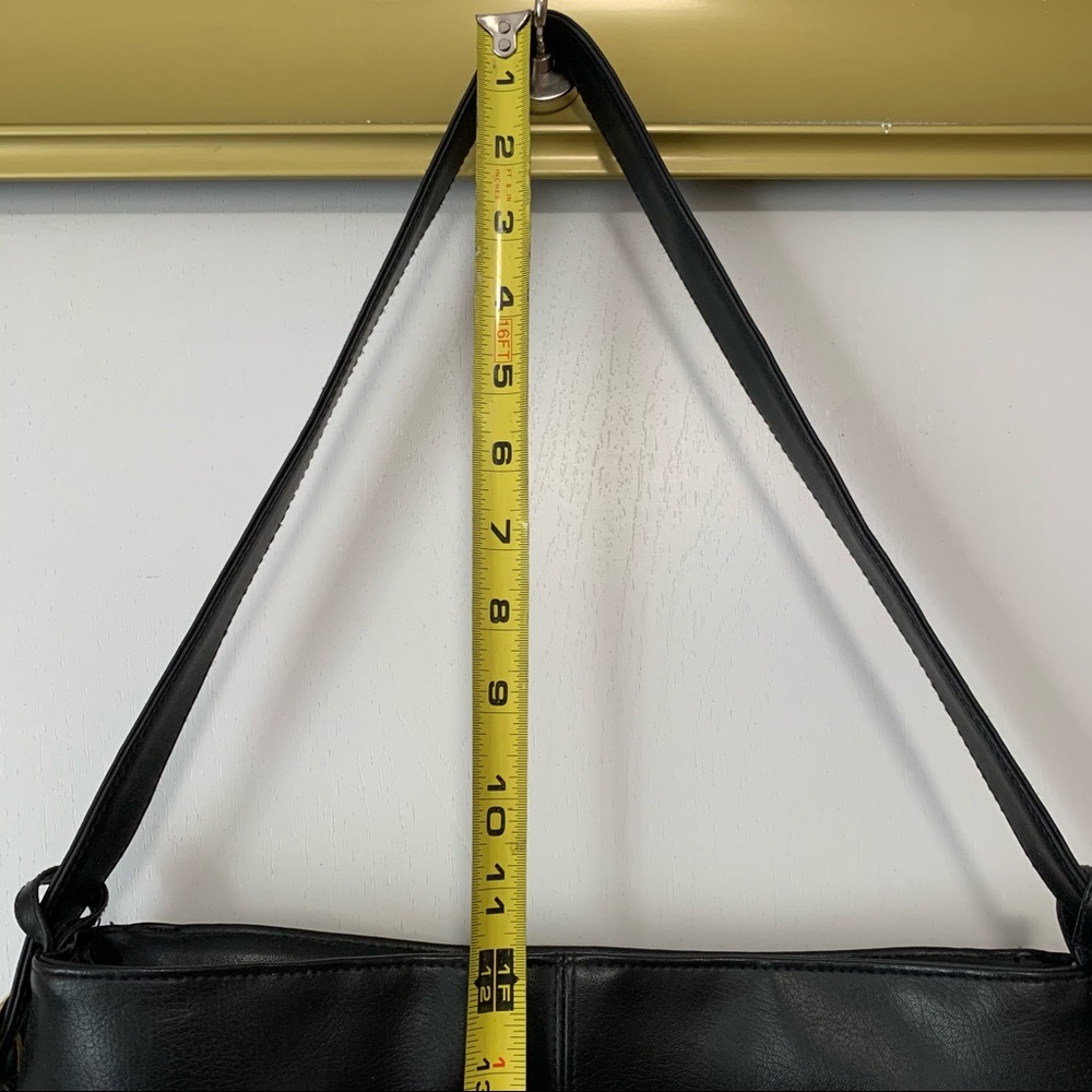 EUC Vintage Black Hobo Shoulder Bag - Picture 12 of 12